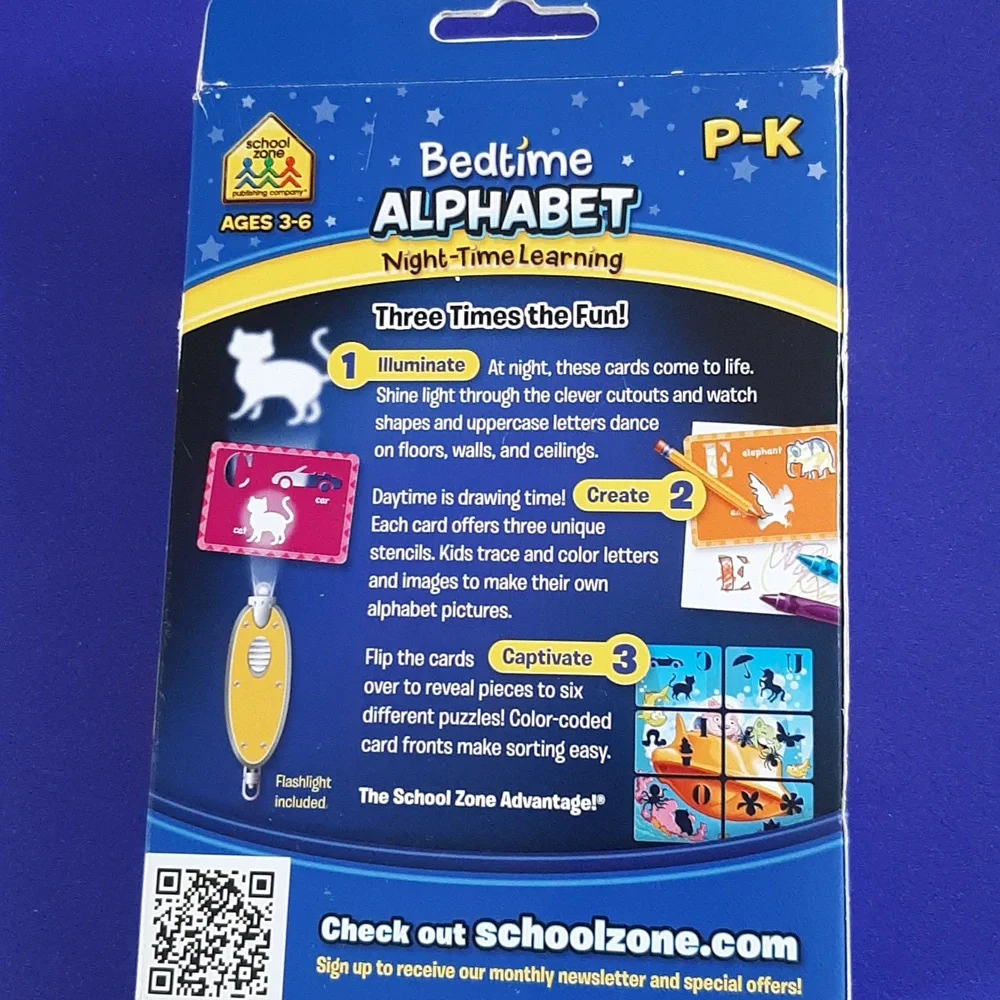 Alphabet Flash Cards for Kids NIB